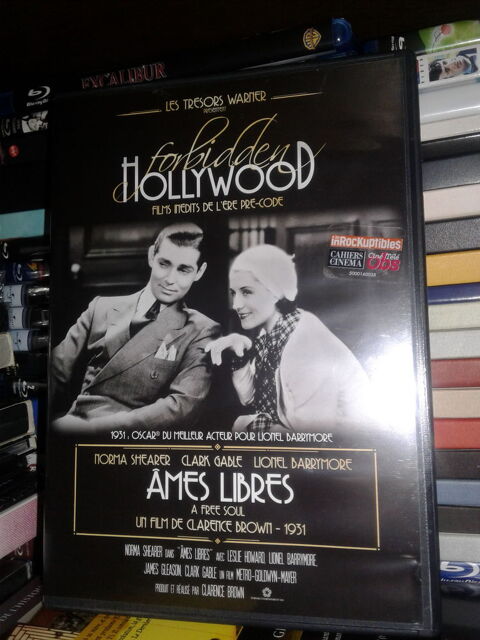 DVD Âmes libres - Norma Shearer, Clark Gable
15 Paris 15 (75)