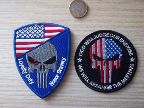 lot écussons militaire moto biker insignes collection 10 Valognes (50)