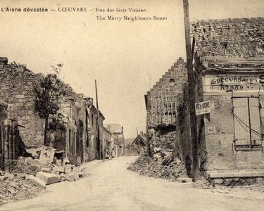 Carte postale sur Coeuvres 