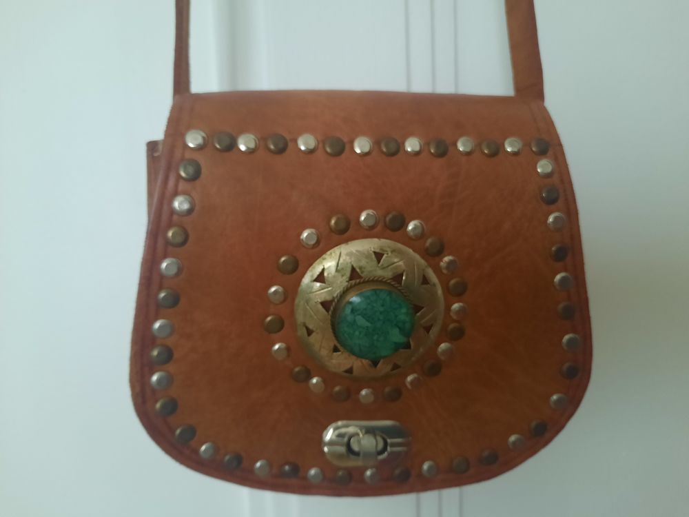 Sac &agrave; main pour femme en cuir Maroquinerie