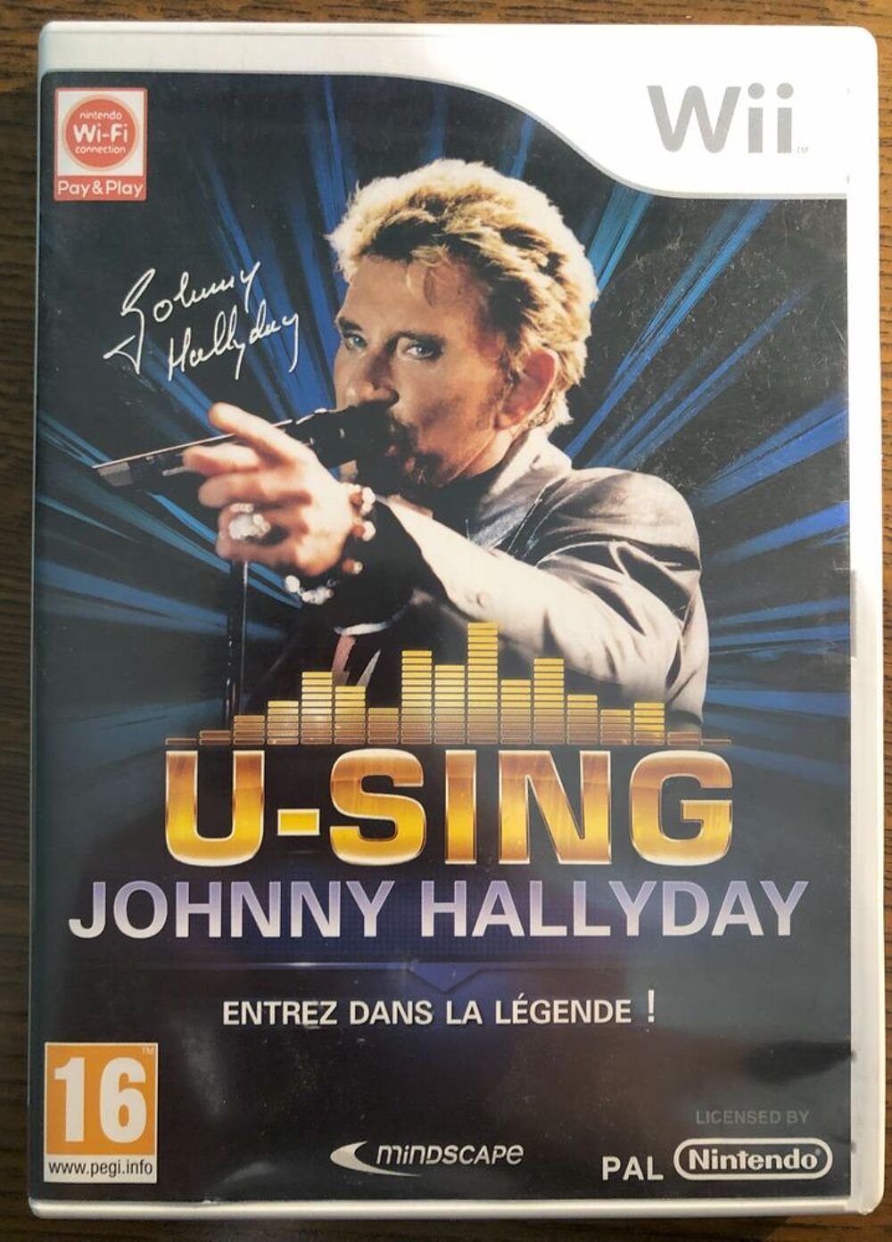 U-Sing Johnny Hallyday pour Wii (compatible Wii U) Consoles et jeux vidos