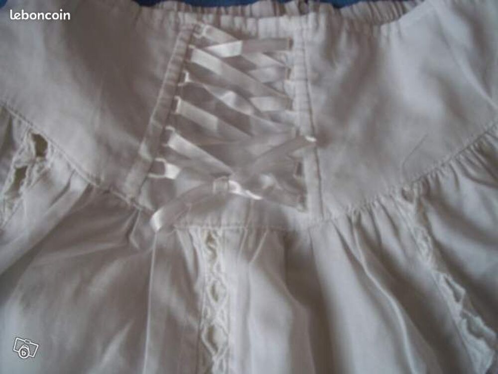 JUPE BLANCHE Vtements