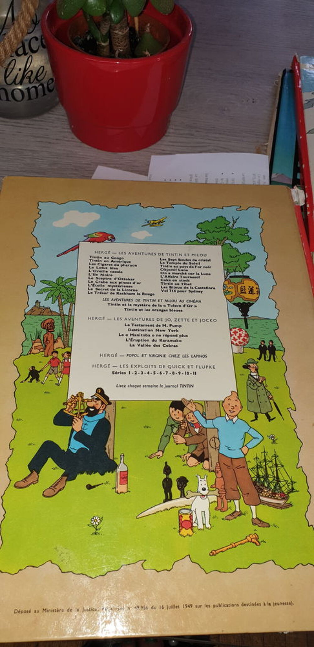 objet.je des BD Tintin Livres et BD