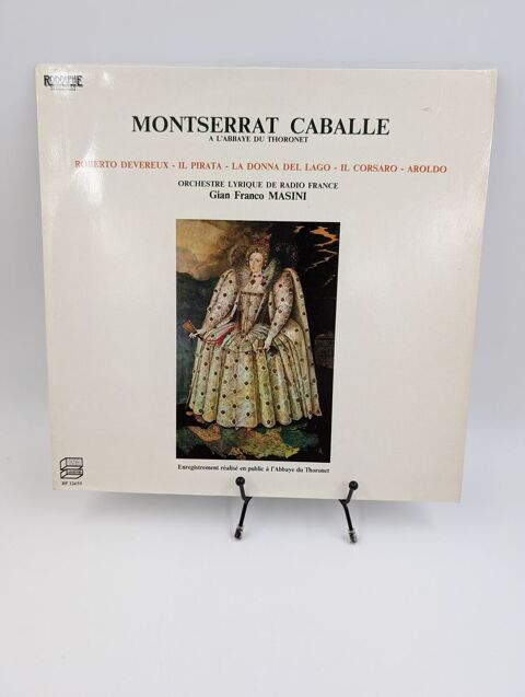 Vinyle 33 tours Montserrat Caballe A l'Abbaye du Thoronet  5 Vulbens (74)