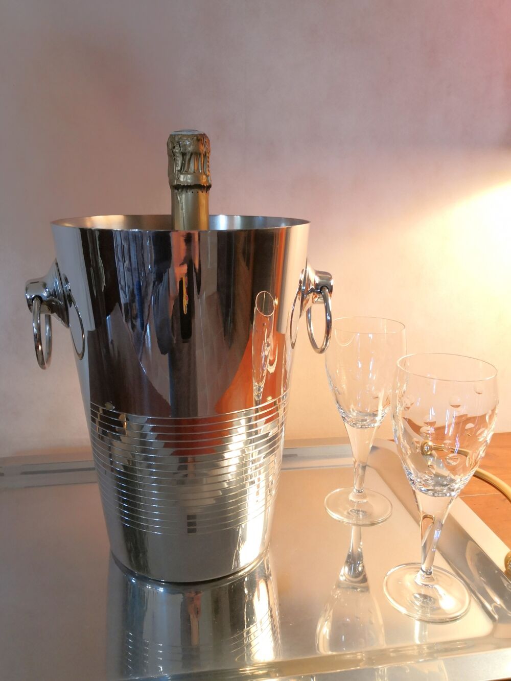 tr&egrave;s beau seau &agrave; gla&ccedil;ons inox 18/100 Remy Letang - NEUF Cuisine
