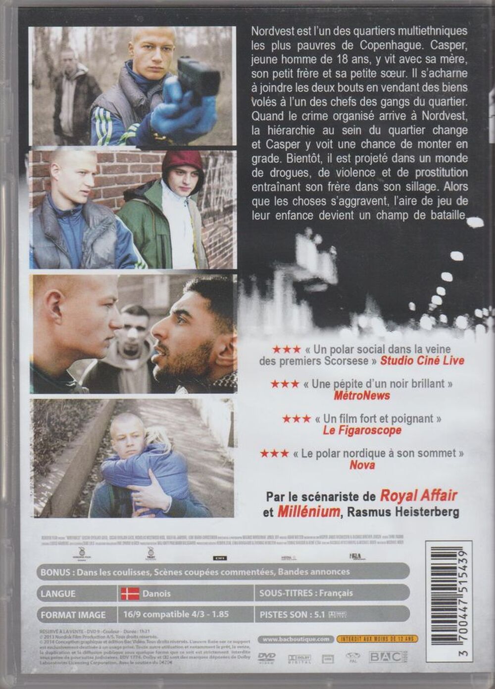 Nort West DVD et blu-ray