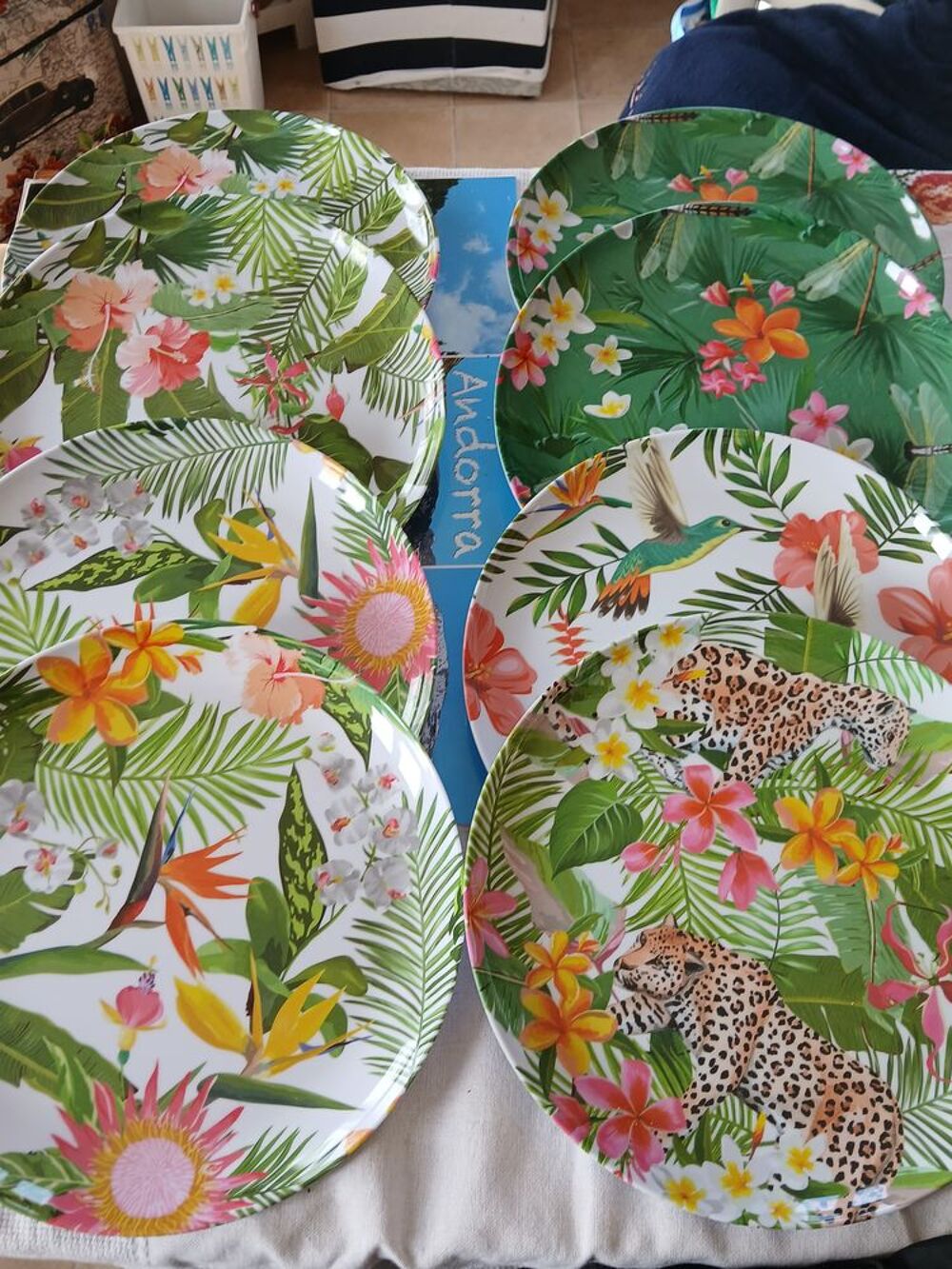 Assiettes et bols plastique Cuisine