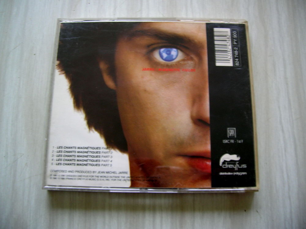 CD JEAN-MICHEL JARRE LES CHANTS MAGNETIQUES (IMPORT USA) CD et vinyles