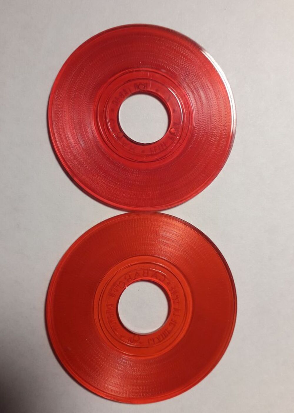 Mini disques CABAR pour poup&eacute;e 