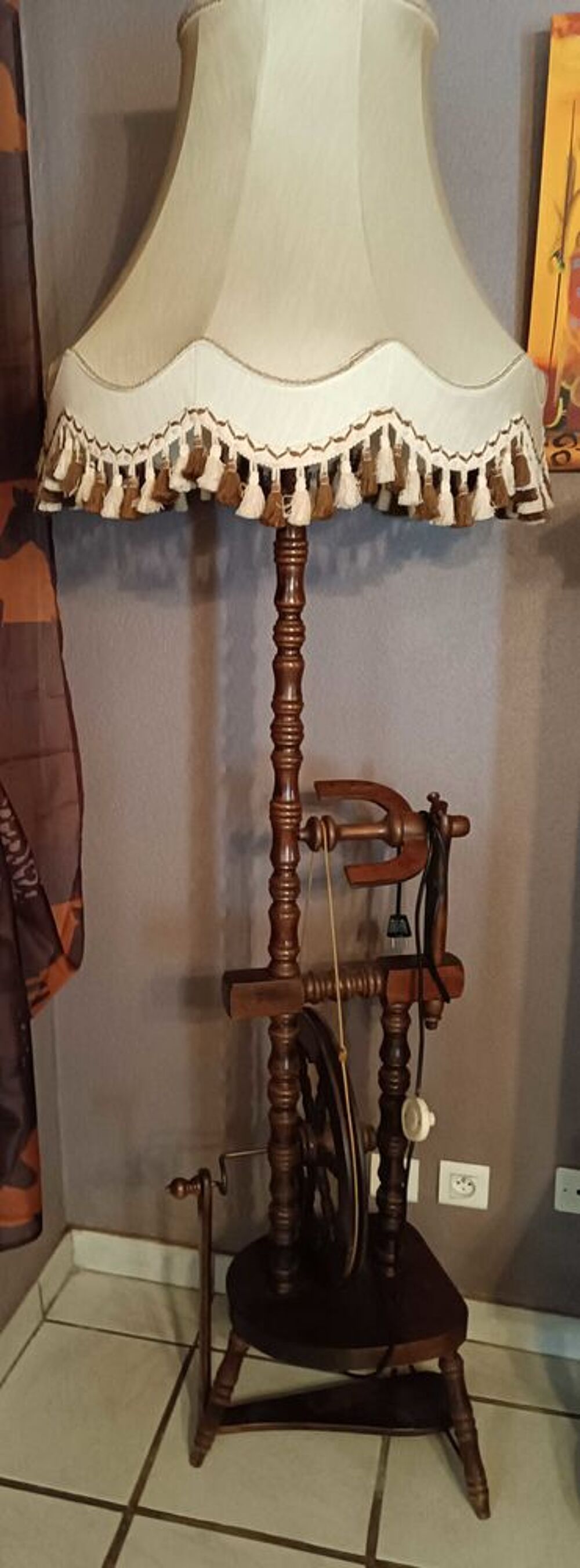 lampe rouet Décoration