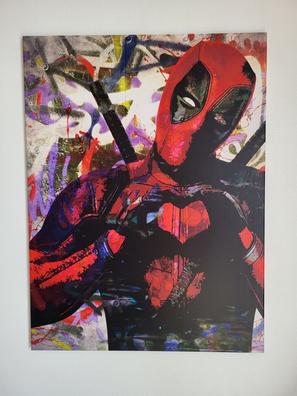Tableaux Pop Marvel et Dc Comics Décoration