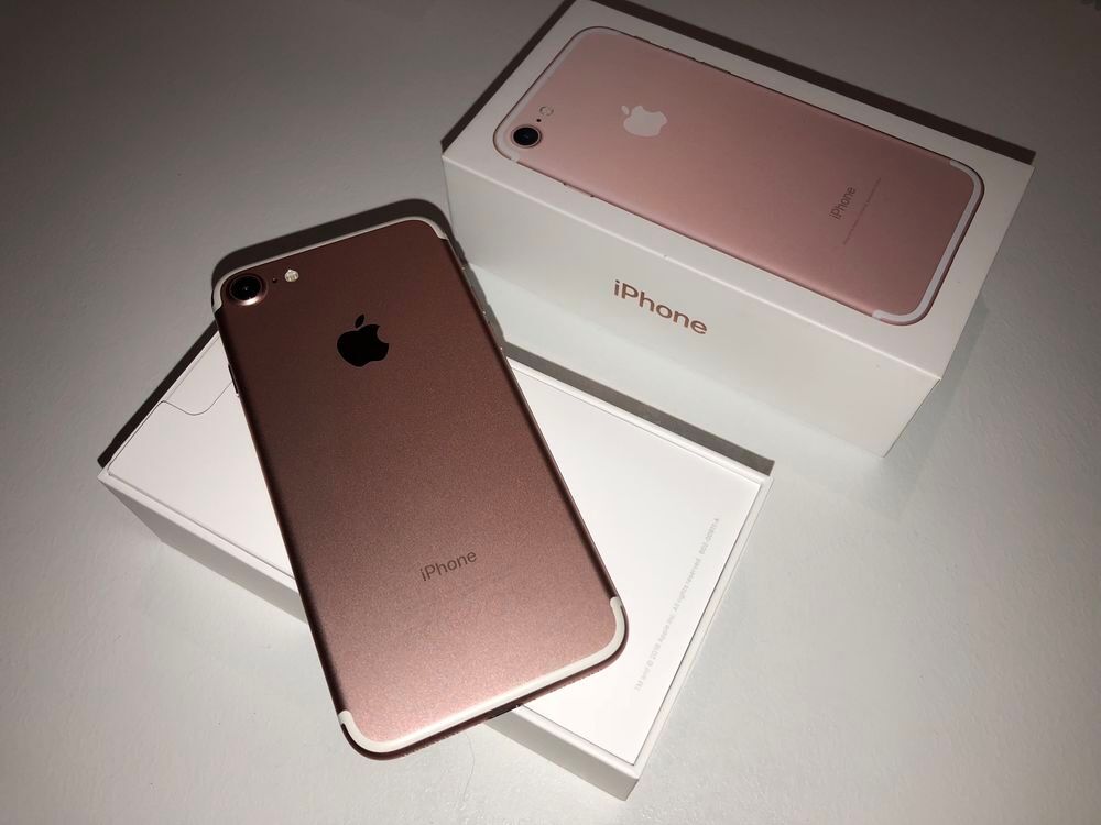iphone 7 rose gold 128 giga en excellent &eacute;tat . Téléphones et tablettes