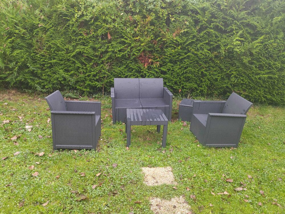 salon de jardin complet Jardin