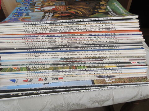 26 num�ros de la revue ARCHEOLOGIA anciens 50 Le Cr�s (34)