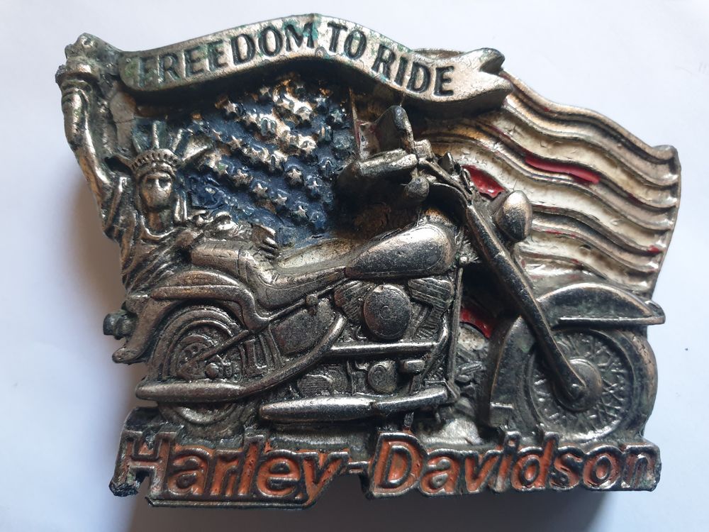 Boucle de ceinture Harley Davidson Maroquinerie