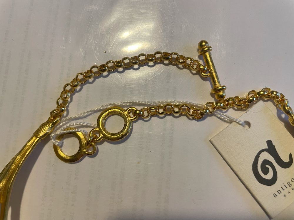 Collier rigide branches dor&eacute;es ANTIGONA Bijoux et montres