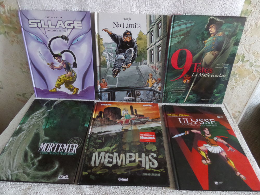 diff&eacute;rentes bandes dessin&eacute;es Livres et BD
