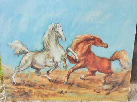     CADRES     peinture a huile. ( Cadre ) 5 Lamarque (33)