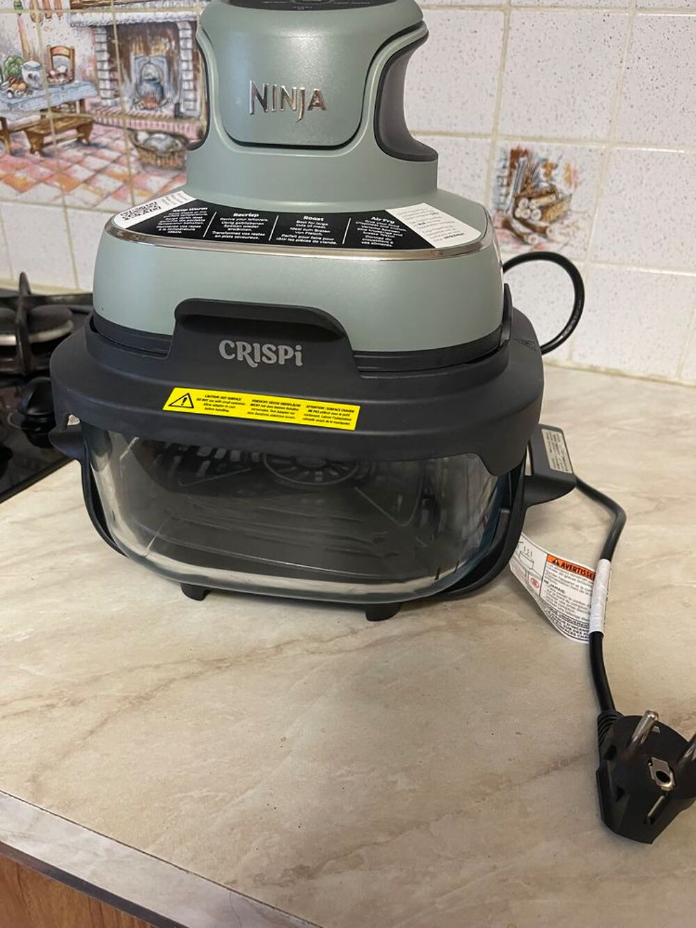 Ninja Crispi + livres de recettes Electroménager