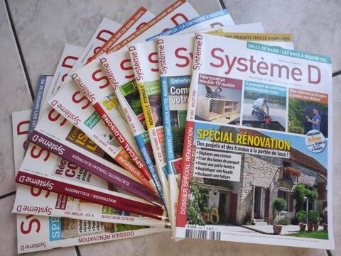 Système D Lot 10 Magazines anciens Ittenheim (67)