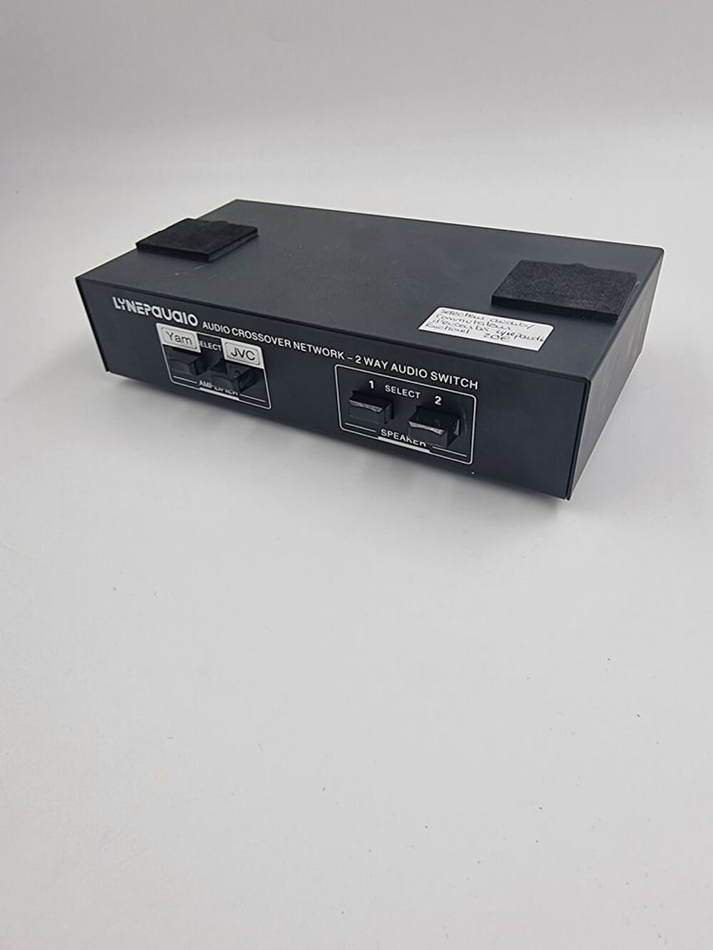 S&eacute;lecteur audio / commutateur d'enceintes Lynepaudio Audio et hifi