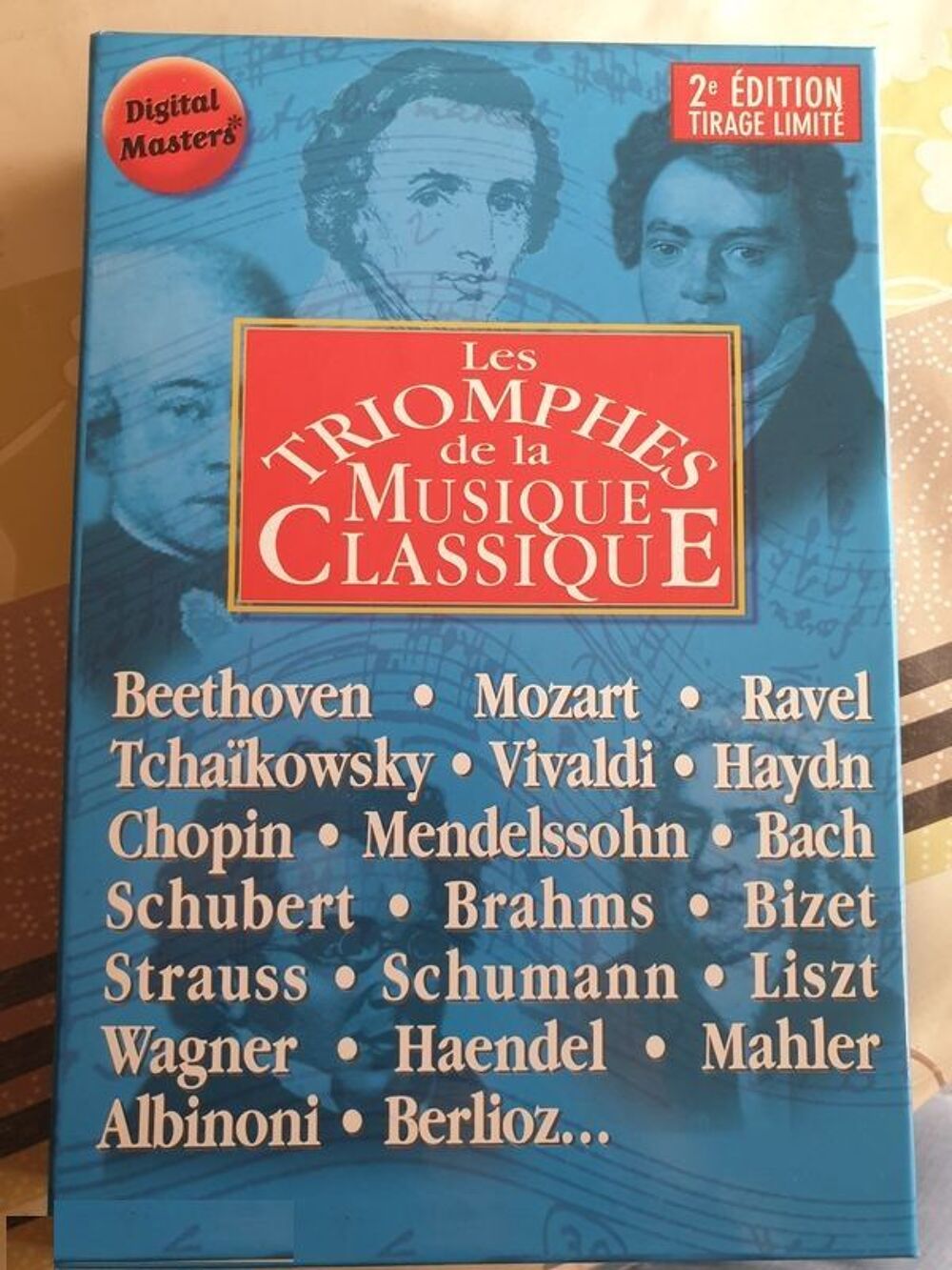 Coffret les triomphes de la musique classique CD et vinyles