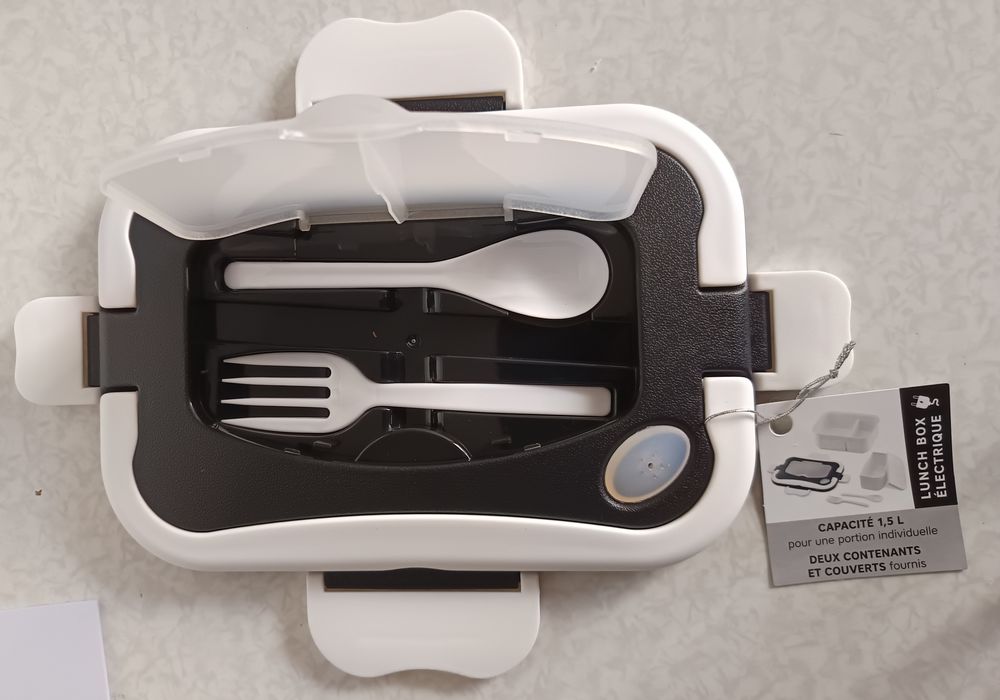 Lunch box Noir SIMEO Electrique LBE195 Neuf et Complet 35W Electroménager
