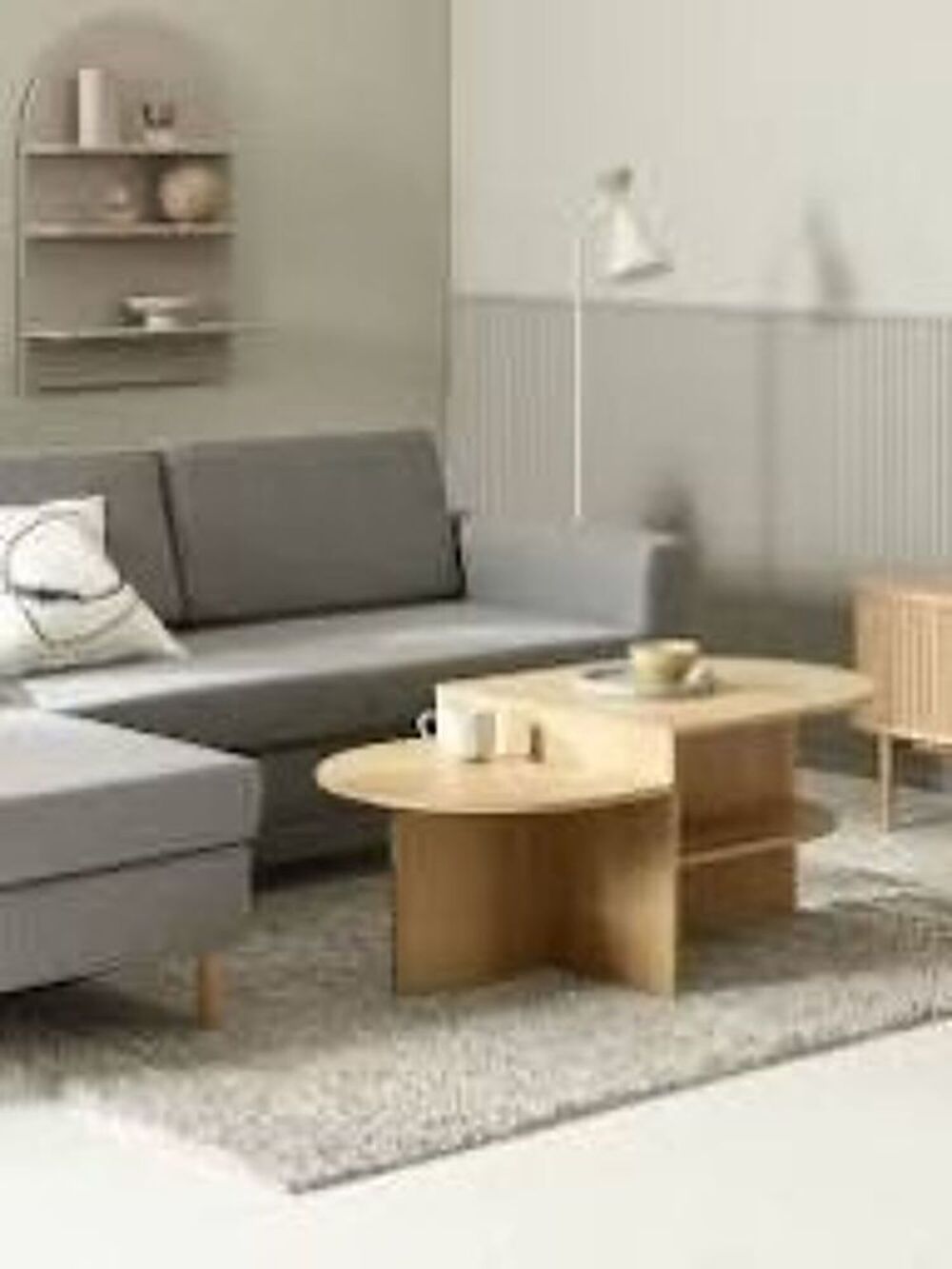 Table basse bois forme originale Meubles