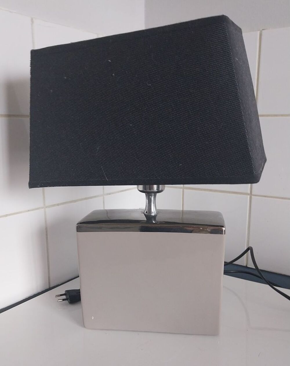 Lampe ROHM couleur grise en rectangle Meubles