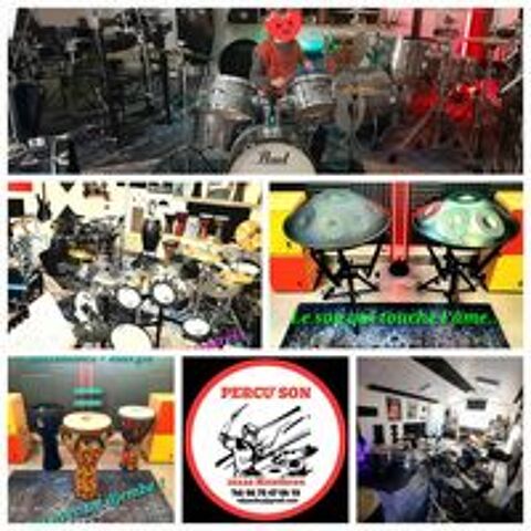   Cours musique Montbron: batterie, djembé, handpan, cajon... 