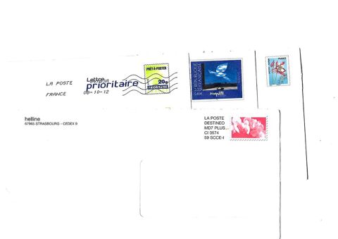 ENTIERS POSTAUX ( ayant circulés ) 0 Mulhouse (68)