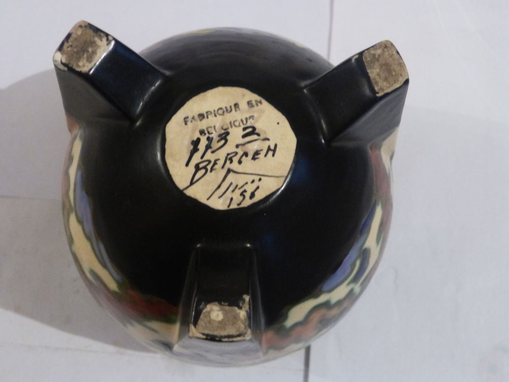 CERAMIQUE VASE OU POT BELGE 