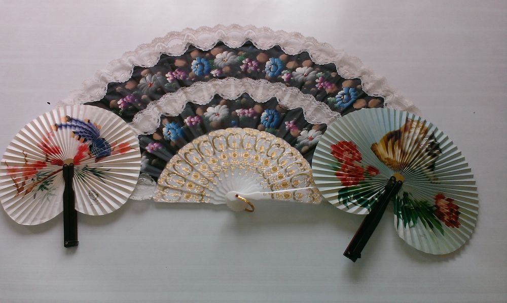 Eventails dentelle Décoration