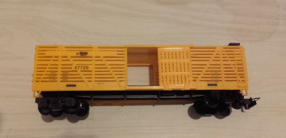 Wagons de train miniature 