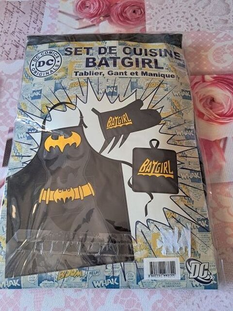 Lot cuisine Batgirl DC comics manga anime cosplay tablier 19 Fèves (57)
