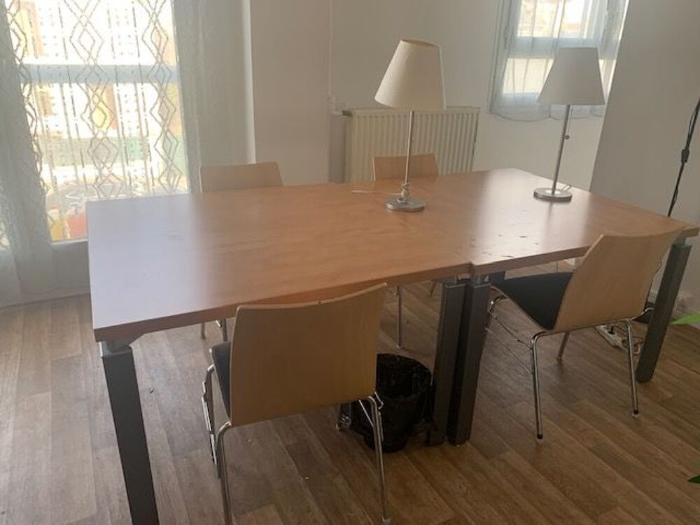 4 tables de bureau Meubles