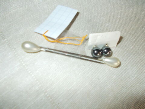 boucles d'oreilles en perles 6 Chissey-en-Morvan (71)