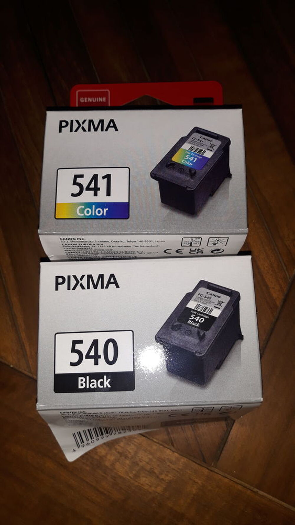 Cartouches imprimante 540/541 Canon Pixma Mp 190 Matriel informatique
