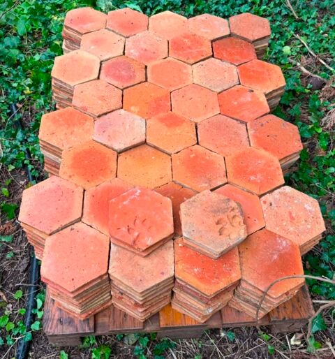 Tomettes anciennes Hexagonales 500 Nogent-sur-Seine (10)