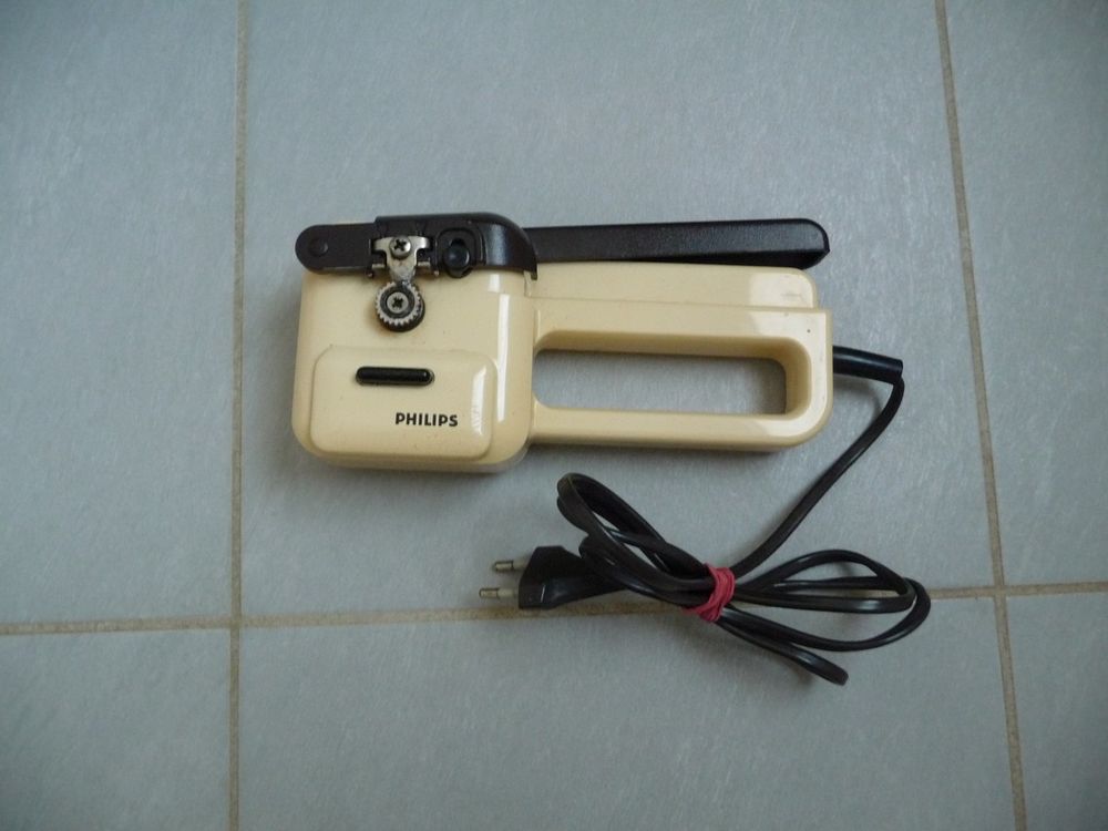 Ouvre-boites &eacute;lectrique Philips ann&eacute;es 70 Electroménager