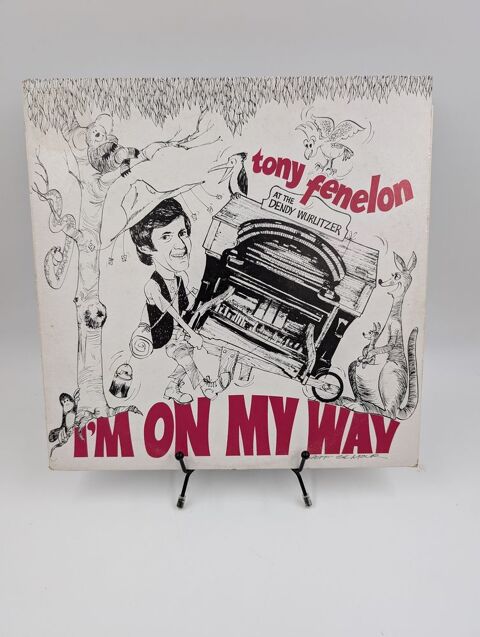 Vinyle 33 tours Tony Fenelon : I'm on My Way avec fourreau 5 Vulbens (74)