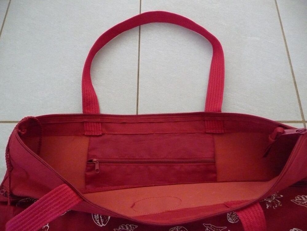 Sac bordeaux Grand Mod&egrave;le - Neuf Maroquinerie