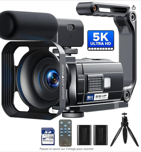 Camra neuve 5K 56MP avec micro Garantie 2 ans
80 Paris 8 (75)