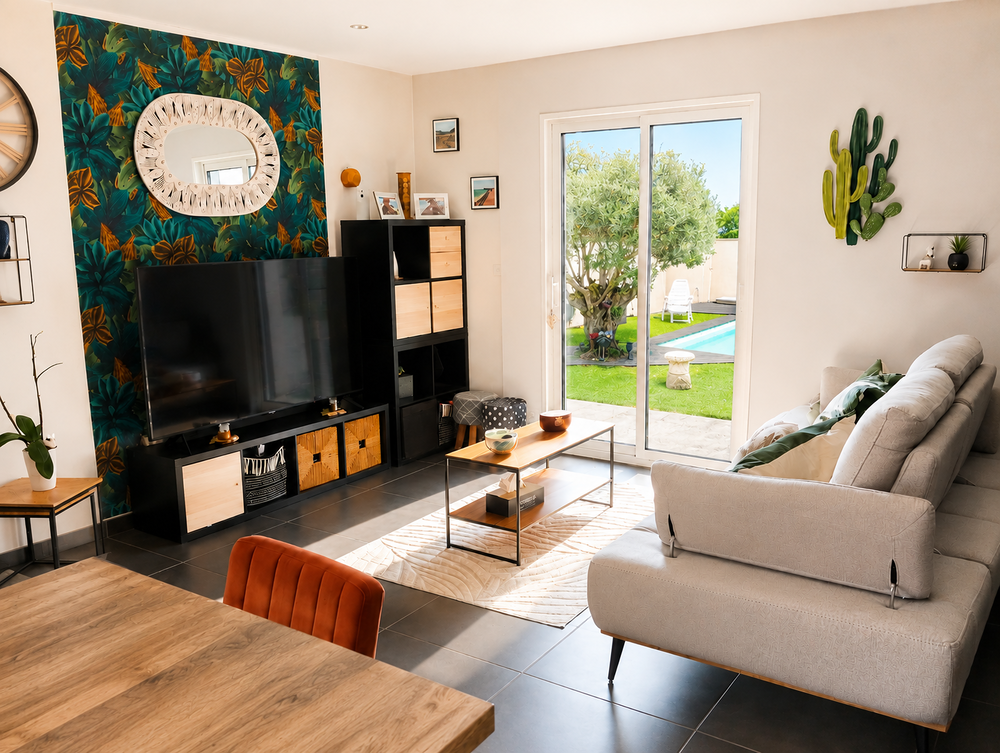Vente Maison MEXIMIEUX - MAISON FAMILIALE 141 m² - 5 CHAMBRES- PISCINE Meximieux