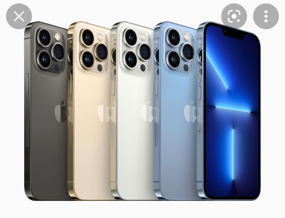 iPhone 13 pro max 128 Téléphones et tablettes