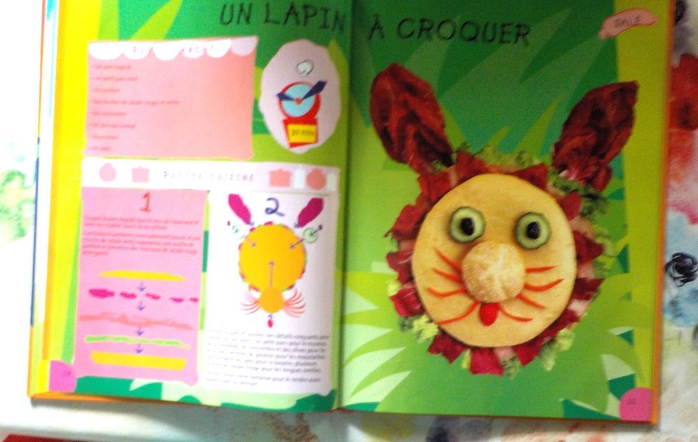 L'APPETIT VIENT EN S'AMUSANT 18 recettes originales et Livres et BD