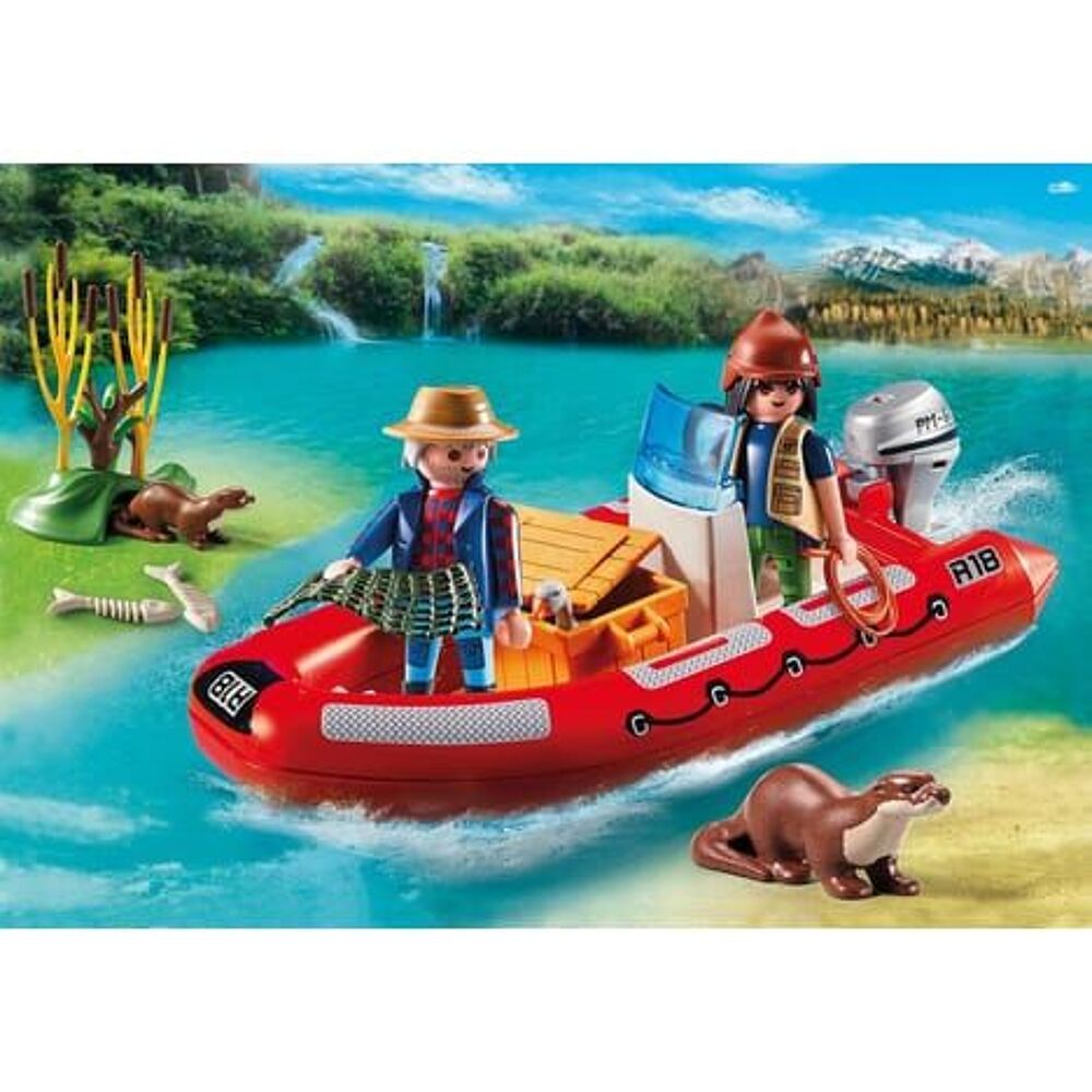 Playmobil Braconniers avec bateau 5559 Jeux / jouets