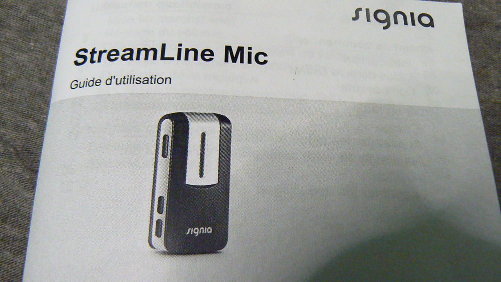 Signia StreamLine TV et Micro Audio et hifi