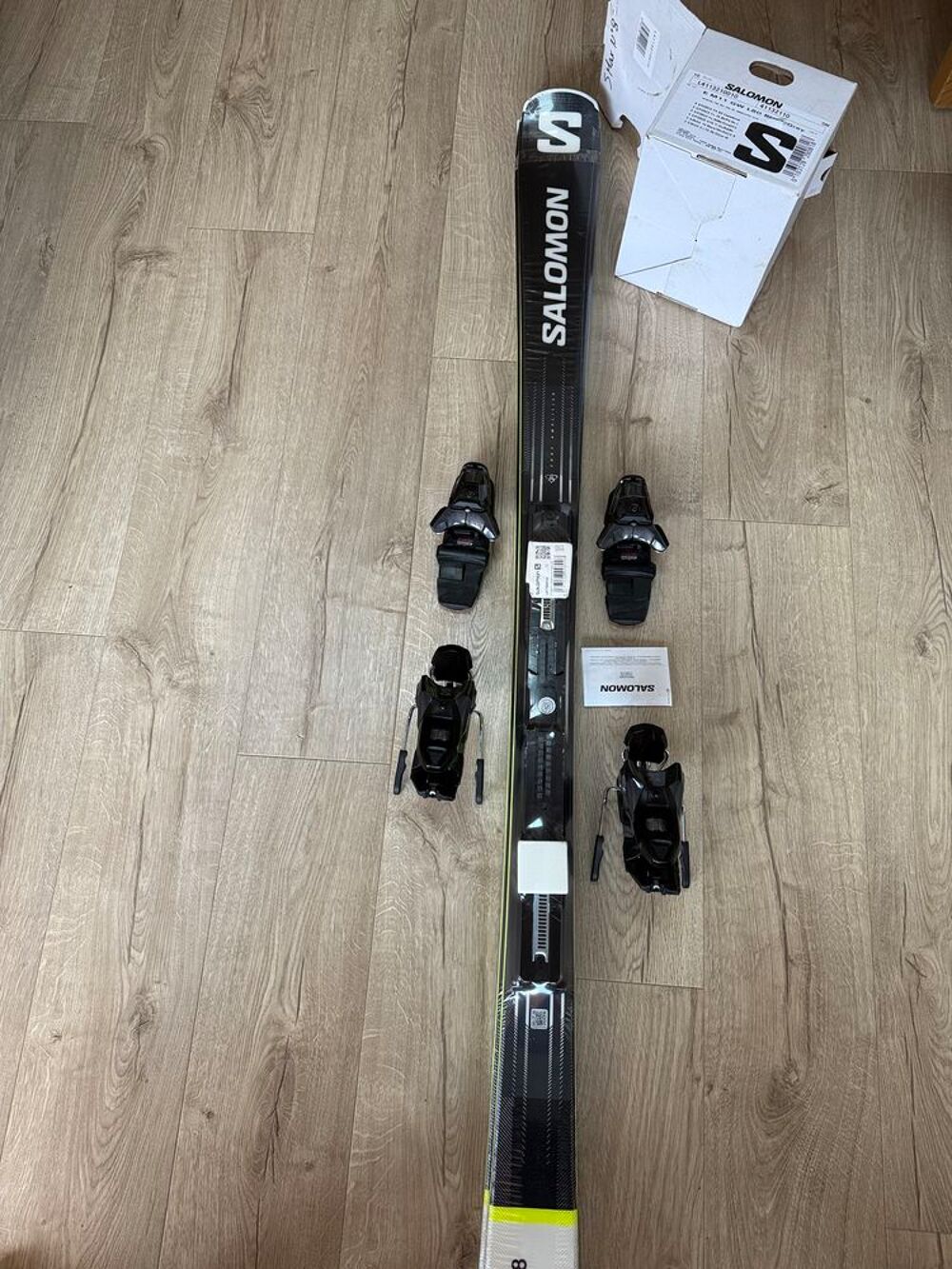 Pack de ski Salomon S MAX 165cm + fixations EM11 Sports