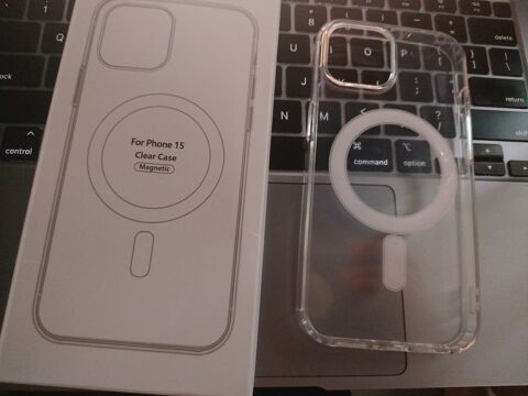 Coque MagSafe pour iPhone 15 (Neuve) 8 Paris 8 (75)